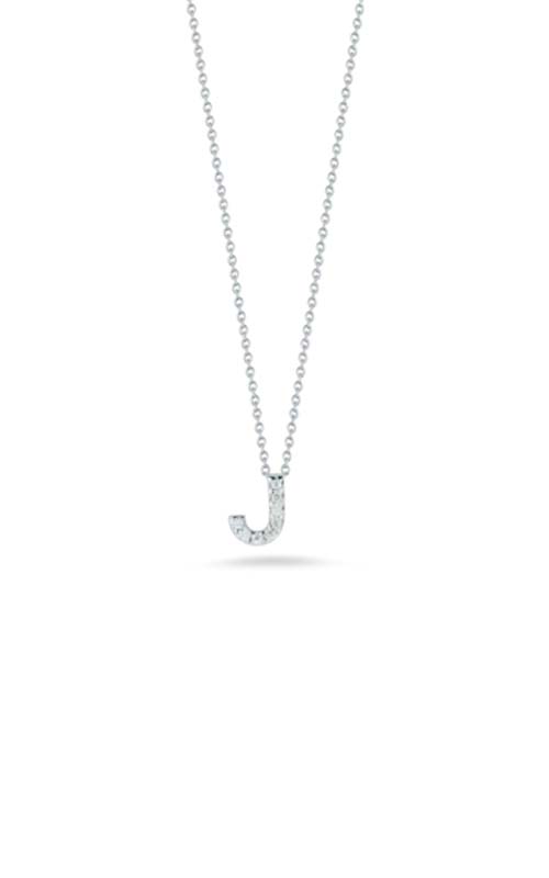 Roberto Coin Diamond Love Letter Pendant Necklace