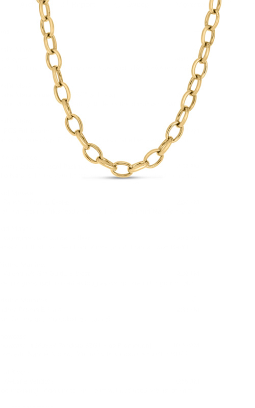 Roberto coin chain on sale necklace