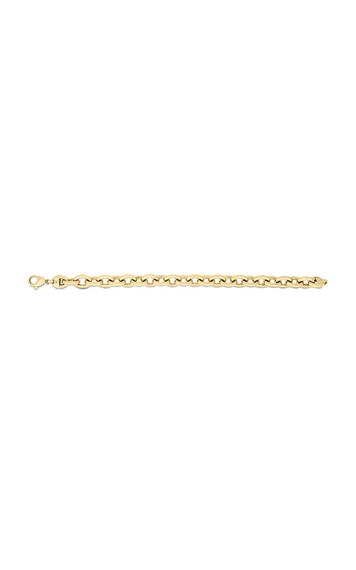 Roberto Coin Thin Paper Clip Link Bracelet in 18K Gold