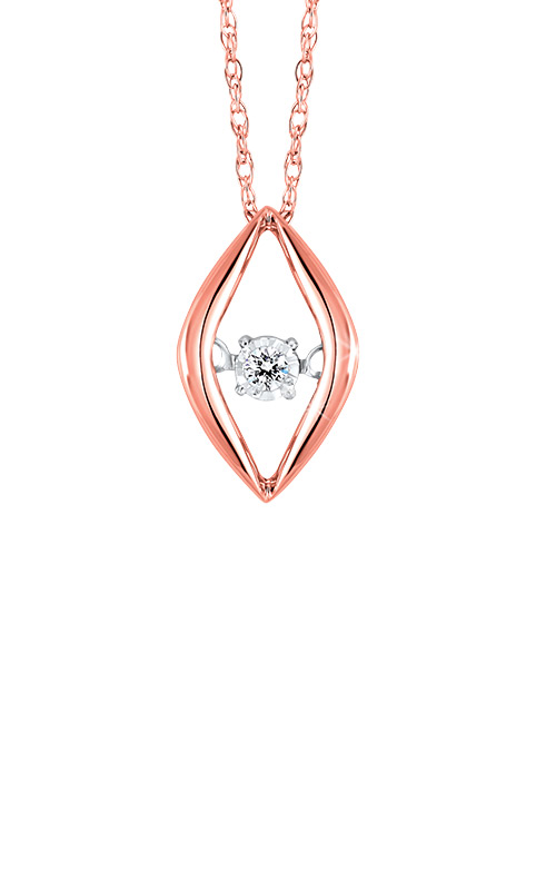 Rhythm of Love Diamond Snowflake Pendant - .05ctw