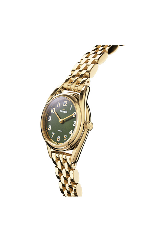 Shinola clearance gold watch