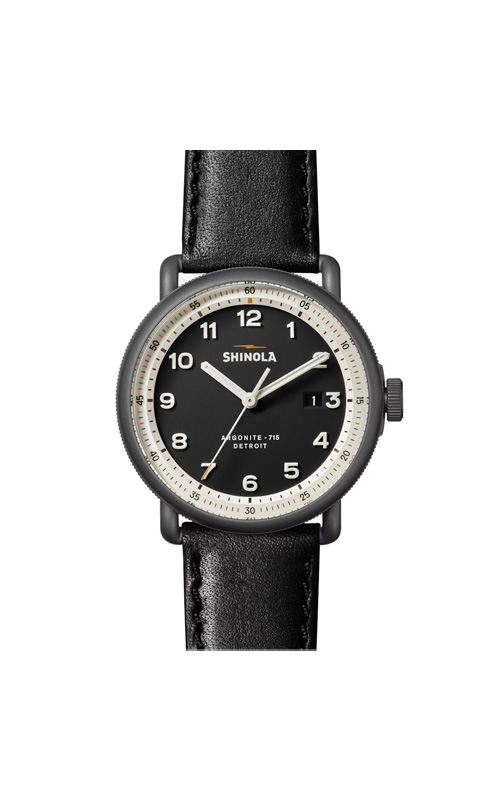 Shinola The Duck 42mm Black Mens Watch S0120183129