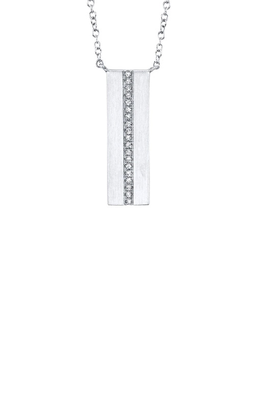 Diamond Vertical Bar Necklace | The Diamond Reserve