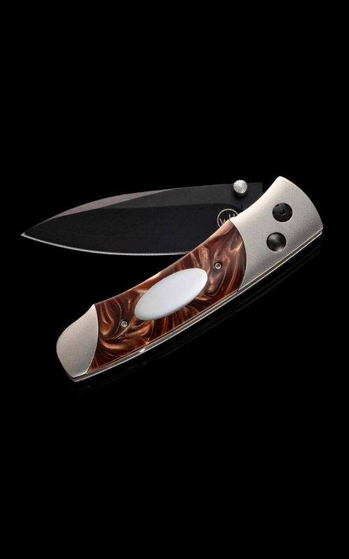 Monarch 'Turquoise Scroll' Pocket Knife