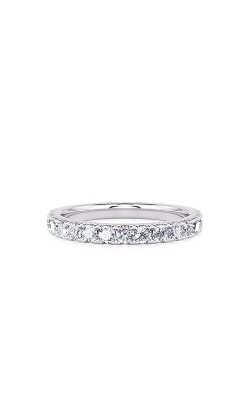 Albert's 14k White Gold .50ctw Round Diamond Wedding Band B10014-HW052A