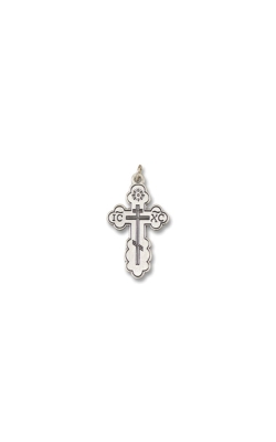 Albert's Sterling Silver Orthodox Cross Pendant S641RH
