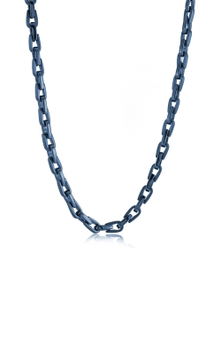 Italgem Stainless Steel Blue IP 5.65mm Matte Cylinder Chain SWBN5-24