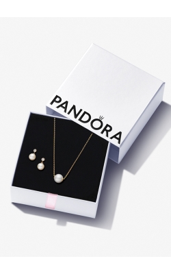 Pandora Treated Freshwater Cultured Pearl Jewelry Gift Set B802400-1