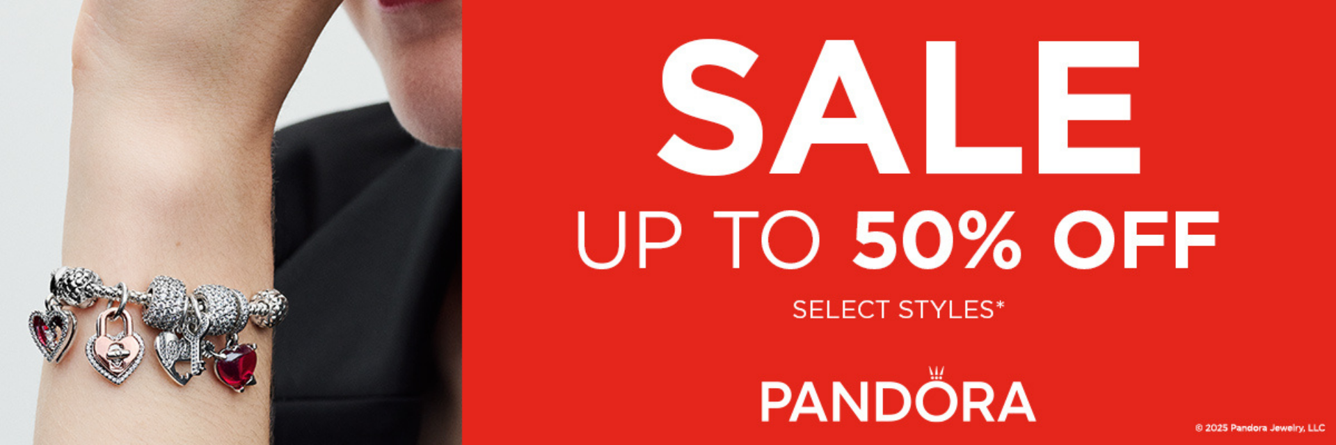 Pandora Up To 50% Off Pandora Up To 50% Off